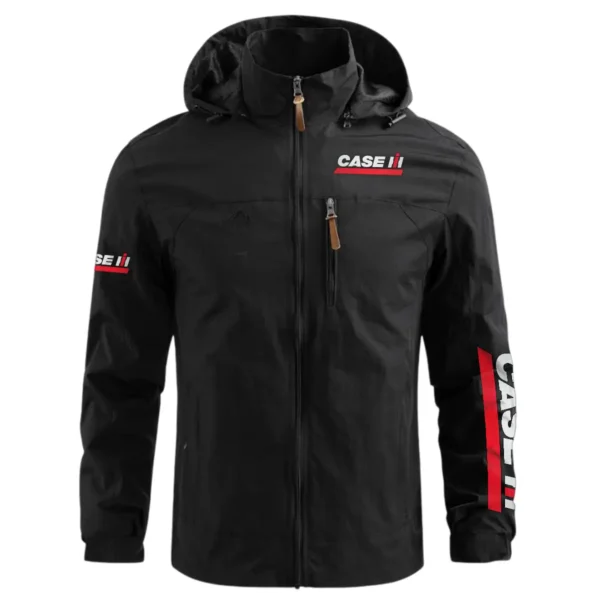 Case IH Farmer Exclusive Logo Waterproof Outdoor Jacket BLF8424A20WOJ - Black