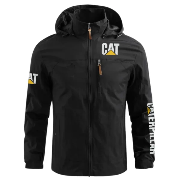 Caterpillar Farmer Exclusive Logo Waterproof Outdoor Jacket BLF8424A22WOJ - Black