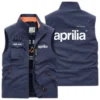 Aprilia Exclusive Logo Outdoor Vest Motorcycles QTMTS261224A01AM - Black