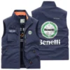 Benelli Motorcycles Exclusive Logo Outdoor Vest Motorcycles QTMTS261224A01BEN - Khaki