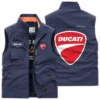 Ducati Exclusive Logo Outdoor Vest Motorcycles QTMTS261224A01DUC - Khaki