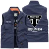 Triumph Motorcycles Exclusive Logo Outdoor Vest Motorcycles QTMTS261224A01TRI - Black