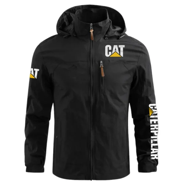 Special Release Caterpillar Construction  Waterproof Outdoor Jacket QTCO191124A1CAT - Black