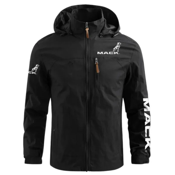 Special Release Mack Trucks Construction  Waterproof Outdoor Jacket QTCO191124A1MT - Black