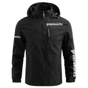 Special Release Greenworks Gardening Waterproof Outdoor Jacket QTGR101124A01GR - Black