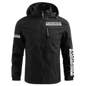 Special Release Honda Power Equipment Gardening Waterproof Outdoor Jacket QTGR101124A01HPE - Black