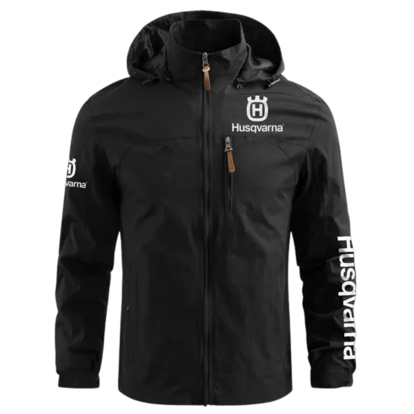 Special Release Husqvarna Gardening Waterproof Outdoor Jacket QTGR101124A01HU - Black