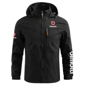 Bimota Motorcycles Exclusive Logo Waterproof Outdoor Jacket Motorcycles QTMT191224A2BIM - Black