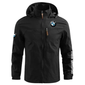 BMW Motorrad Exclusive Logo Waterproof Outdoor Jacket Motorcycles QTMT191224A2BMW - Black