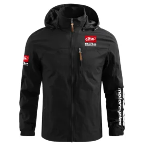 Beta Motorcycles Exclusive Logo Waterproof Outdoor Jacket Motorcycles QTMT191224A2BTA - Black