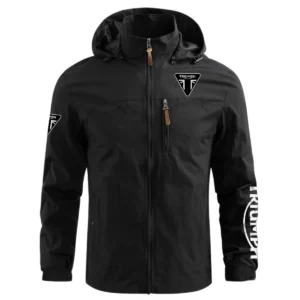 Triumph Motorcycles Exclusive Logo Waterproof Outdoor Jacket Motorcycles QTMT191224A2TRI - Black