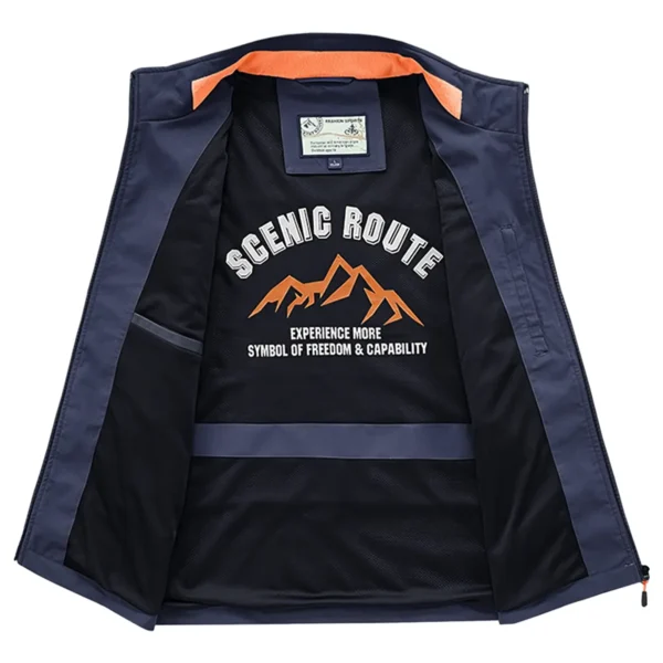 JLG Construction			 Exclusive Logo Outdoor Vest BLCW309A5OSV - DarkBlue