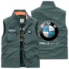 BMW Motorrad Exclusive Logo Outdoor Vest Motorcycles QTMTS261224A01BMW - Army Green