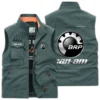 BRP Can-am Exclusive Logo Outdoor Vest Motorcycles QTMTS261224A01CAN - Army Green