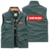 Derbi Motorcycles Exclusive Logo Outdoor Vest Motorcycles QTMTS261224A01DER - Black