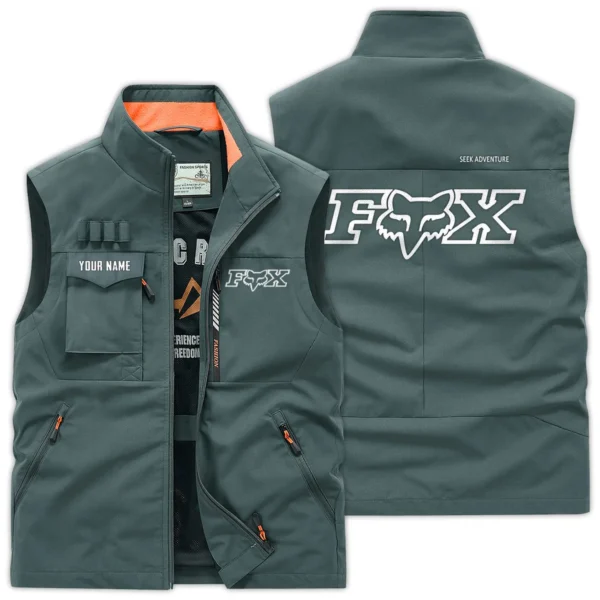 Fox Racing Exclusive Logo Outdoor Vest Motorcycles QTMTS261224A01FOX - Bean Green