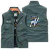 MV Agusta Exclusive Logo Outdoor Vest Motorcycles QTMTS261224A01MVA - Army Green