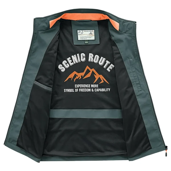 Powermatic Carpenter Exclusive Logo Outdoor Vest BLC110A4OSV - BeanGreen