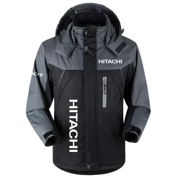 Hitachi Construction Exclusive Logo Plush Charging Suit QTCO011224A1HIT - Black