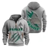 Hoodie Half Zipper Tafe  Farmer Love Exclusive Logo QTFRHDZ091124A21GR