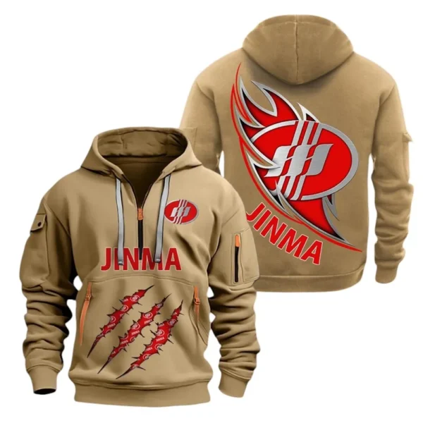 Hoodie Half Zipper Jinma  Farmer Love Exclusive Logo QTFRHDZ091124A24KK