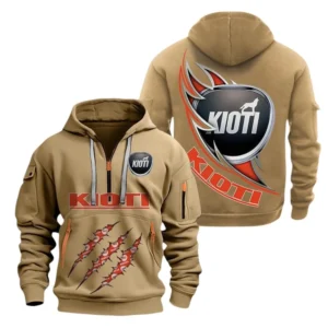 Hoodie Half Zipper Kioti  Farmer Love Exclusive Logo QTFRHDZ091124A31KK