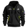 Adidas The Open Championship Exclusive Logo Hoodie Half Zipper HO041124A1ADTOP - Gray