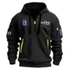 More Golf PGA Tour Champions Exclusive Logo Fashion Hoodie Half Zipper HOPGA261124A01MGHHZ - Navy