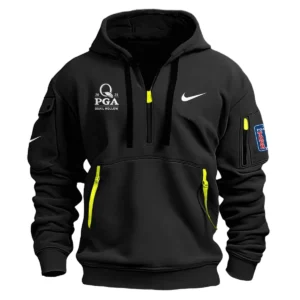 Nike 2025 PGA Championship Exclusive Logo Hoodie Half Zipper HO041124A1NKPGC - Black