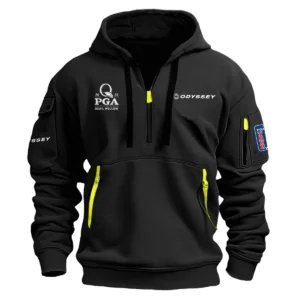 Odyssey 2025 PGA Championship Exclusive Logo Hoodie Half Zipper HO041124A1ODPGC - Black