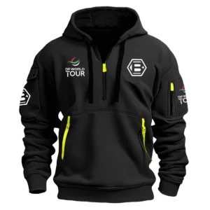 Special Release Bettinardi Golf  DP World Tour Hoodie Half Zipper HODP141124A01BG - Black