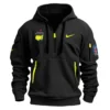 Special Release Nike Masters Tournament Hoodie Half Zipper HOMT041124A1NK - Gray