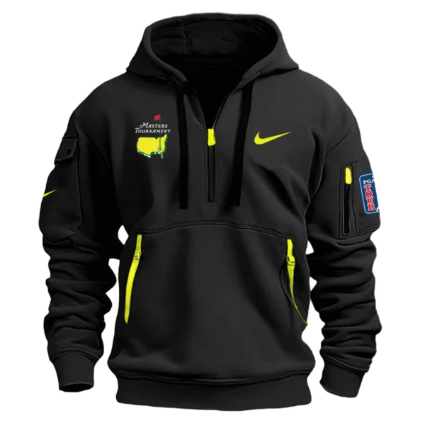 Special Release Nike Masters Tournament Hoodie Half Zipper HOMT041124A1NK - Black