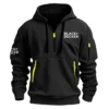 Black and Decker Exclusive Logo Hoodie Half Zipper Carpenter Fans Loves QTCAP020125A02BD - Gray