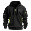 Diamondback Exclusive Logo Hoodie Half Zipper Carpenter Fans Loves QTCAP020125A02DIA - Navy