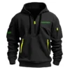 DeWalt Exclusive Logo Hoodie Half Zipper Carpenter Fans Loves QTCAP020125A02DW - Navy