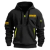 Irwin Tools Exclusive Logo Hoodie Half Zipper Carpenter Fans Loves QTCAP020125A02IT - Gray