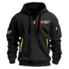 Porter-Cable Exclusive Logo Hoodie Half Zipper Carpenter Fans Loves QTCAP020125A02PC - Gray