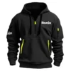 Ronix Exclusive Logo Hoodie Half Zipper Carpenter Fans Loves QTCAP020125A02RO - Gray