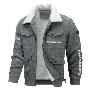 Metabo HPT Exclusive LogoThickened Corduroy Jacket Carpenter QTCAP020125A01HPT - Gray