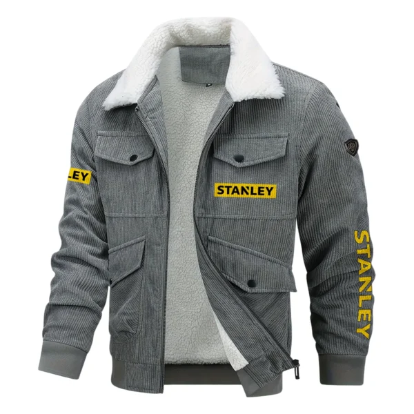 Stanley Exclusive LogoThickened Corduroy Jacket Carpenter QTCAP020125A01STA - Gray