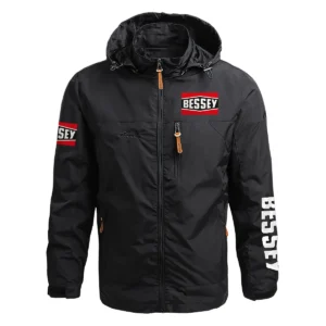 Bessey Tools Exclusive Logo Waterproof Outdoor Jacket Carpenter QTCAP311224A2BT - Black