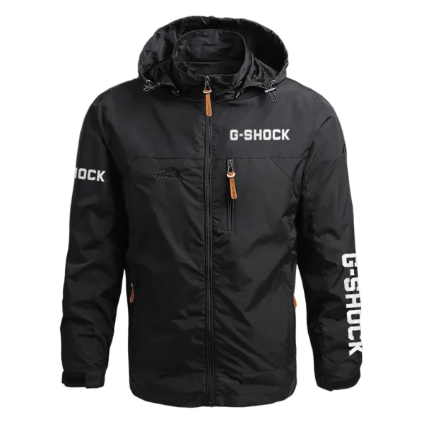 Casio G-Shock Exclusive Logo Waterproof Outdoor Jacket Carpenter QTCAP311224A2CGS - Black