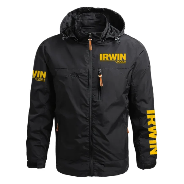 Irwin Tools Exclusive Logo Waterproof Outdoor Jacket Carpenter QTCAP311224A2IT - Black