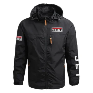 Jet Tools Exclusive Logo Waterproof Outdoor Jacket Carpenter QTCAP311224A2JT - Black