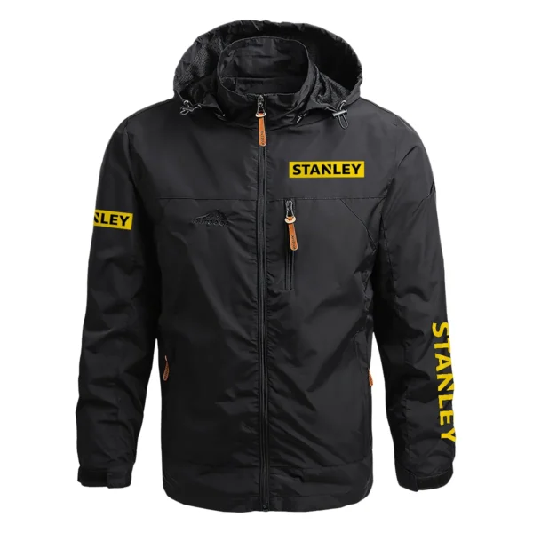 Stanley Exclusive Logo Waterproof Outdoor Jacket Carpenter QTCAP311224A2STA - Black