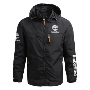 Timberland Exclusive Logo Waterproof Outdoor Jacket Carpenter QTCAP311224A2TIM - Black