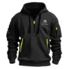 Miura Golf BMW PGA Championship Exclusive Logo Fashion Hoodie Half Zipper HOBMW191224A01MGHHZ - Navy