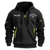 Callaway Genesis Invitational Exclusive Logo Fashion Hoodie Half Zipper HOGEN221124A01CLWHHZ - Gray