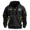 Mizuno Genesis Invitational Exclusive Logo Fashion Hoodie Half Zipper HOGEN221124A01MIZHHZ - Gray